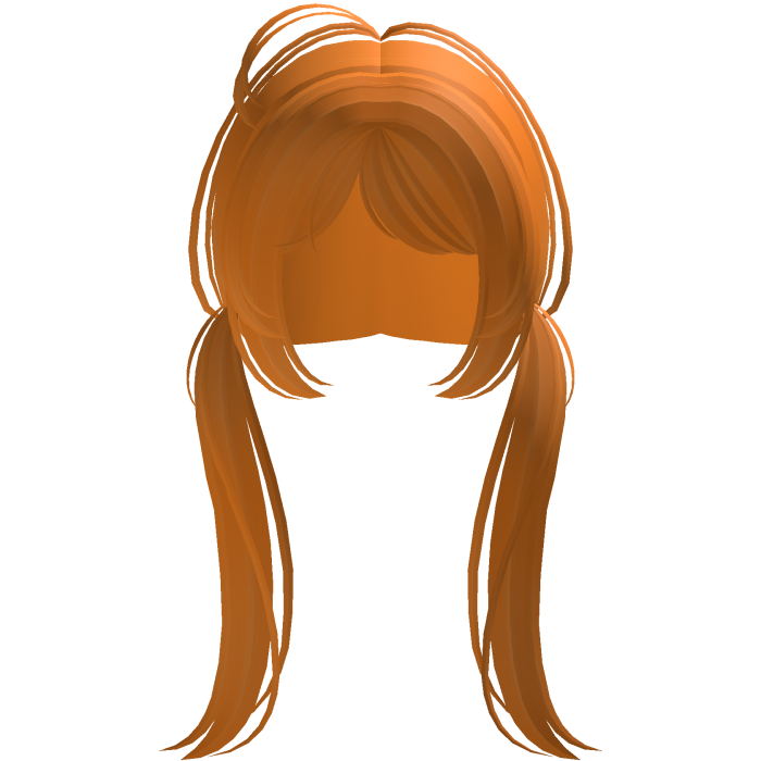 ꒰♡꒱ sweet pumpkin princess orange pigtails