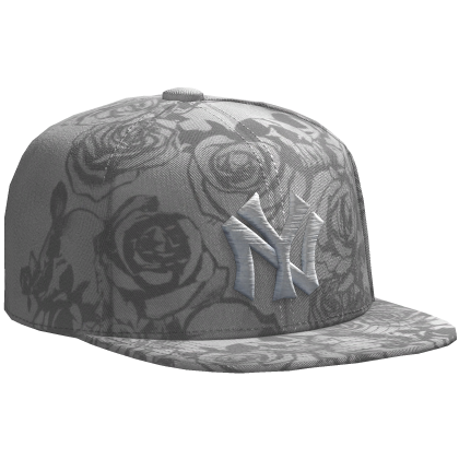 White Rose NY Sidewept Fitted Cap Roblox item