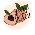 Pretty as a peach