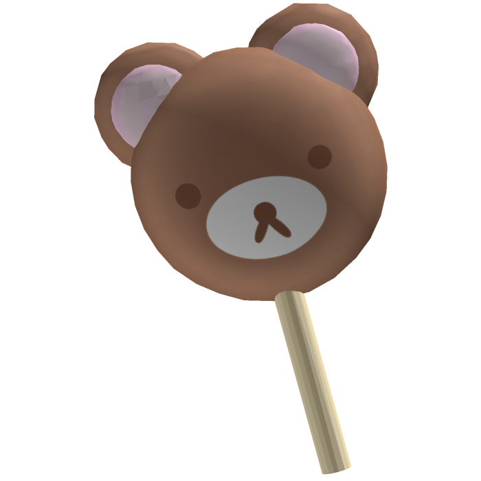 ୨୧ cute kawaii chubby brown kuma bear treat