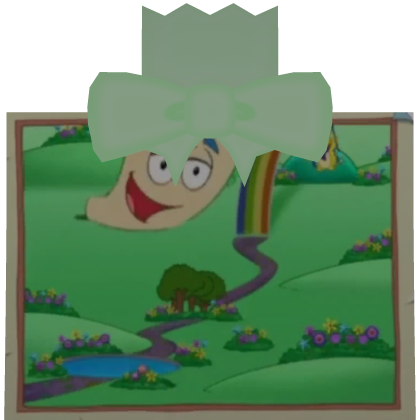 Silly map green green grass sticky face note w bow thumbnail