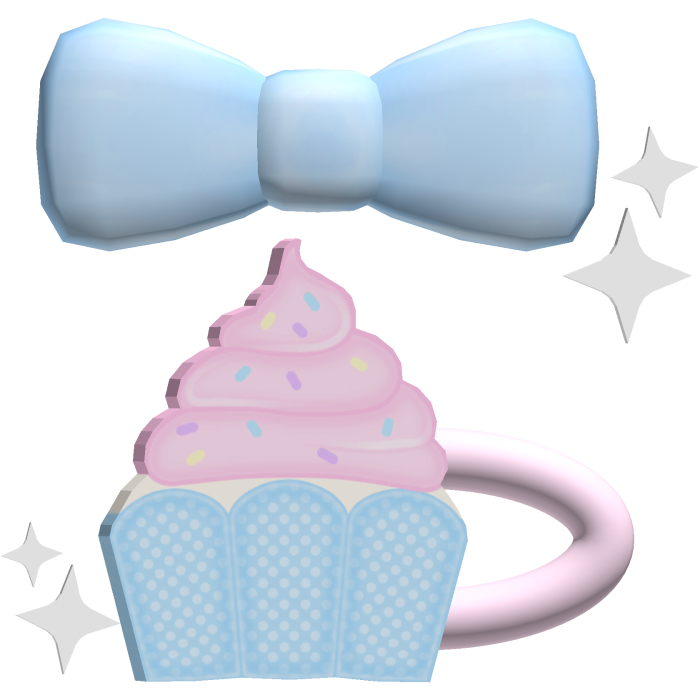 Sweeter Than Sprinkles Cupcake Clip