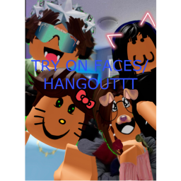 Try on faces/hangout!