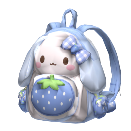 Cute Blueberry Bunny BackPack
