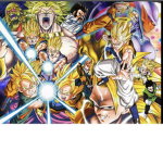 Dragon Ball Saiyan and Saiyan Characthers