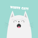 white cats