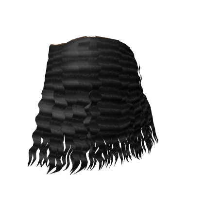 Half Up Braids 2/2 [Black] Roblox item