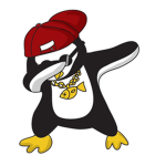Dabbling penguins