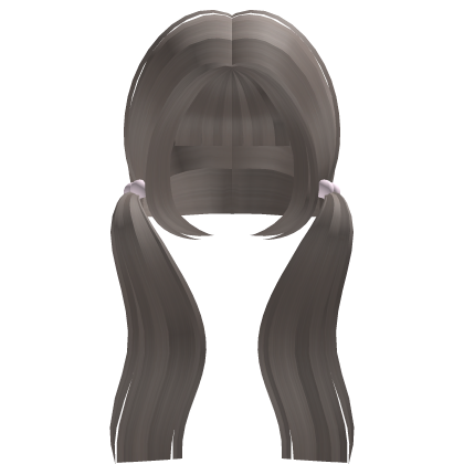 ♡︎ ash long kawai cutecore adorable pigtails Roblox item