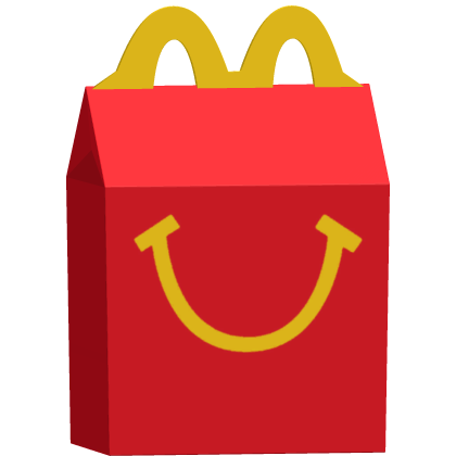 McDonalds Fast Food Happy Meal Bag Roblox item