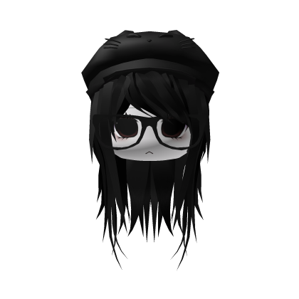 Moe Vkei Black Hair Roblox item