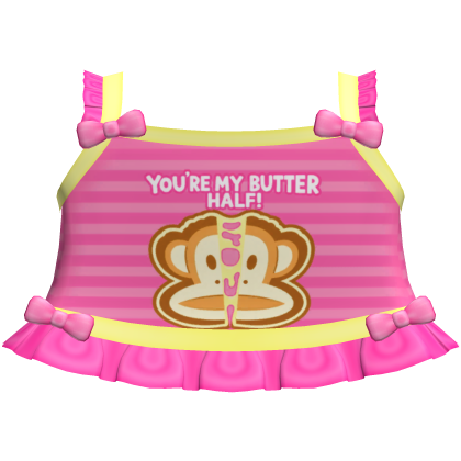 cute monkey grilled cheese tweencore cutecore top