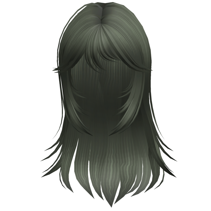 Wispy Horror Protagonist Hair Green