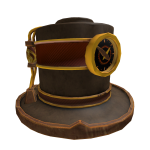 Bronze Steampunk Top Hat