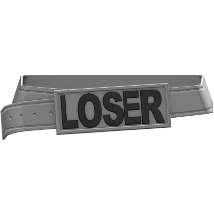 LOSER White And Black Belt (3.0)