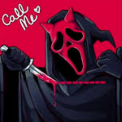 Call me ghost face Roblox decal