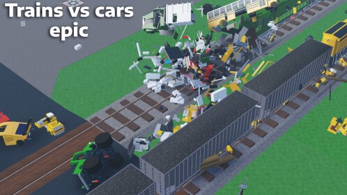 エピックな列車と車