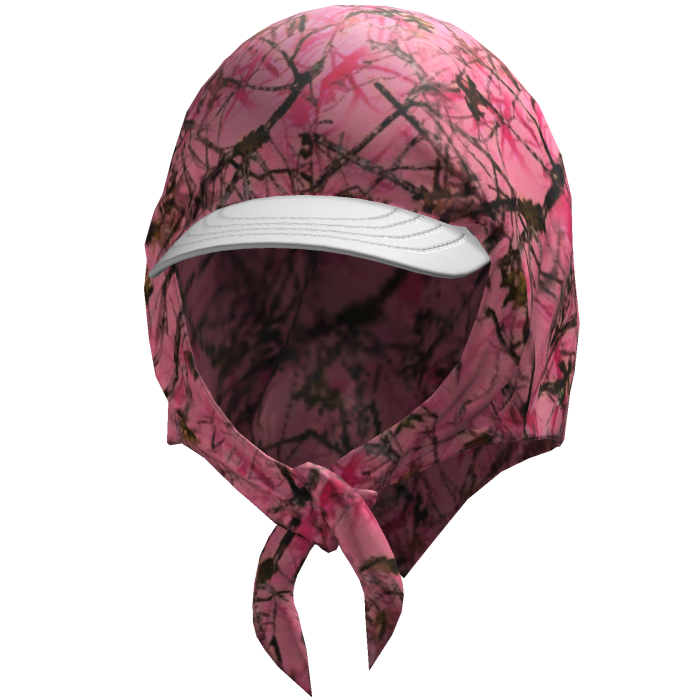 M11! - Y2K Scarf Cap Realtree Pink