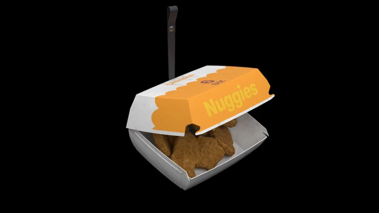 Chicken Nuggets Charm