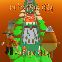 🎃REVAMP🎃Partner Work Obby [TWO PLAYER]