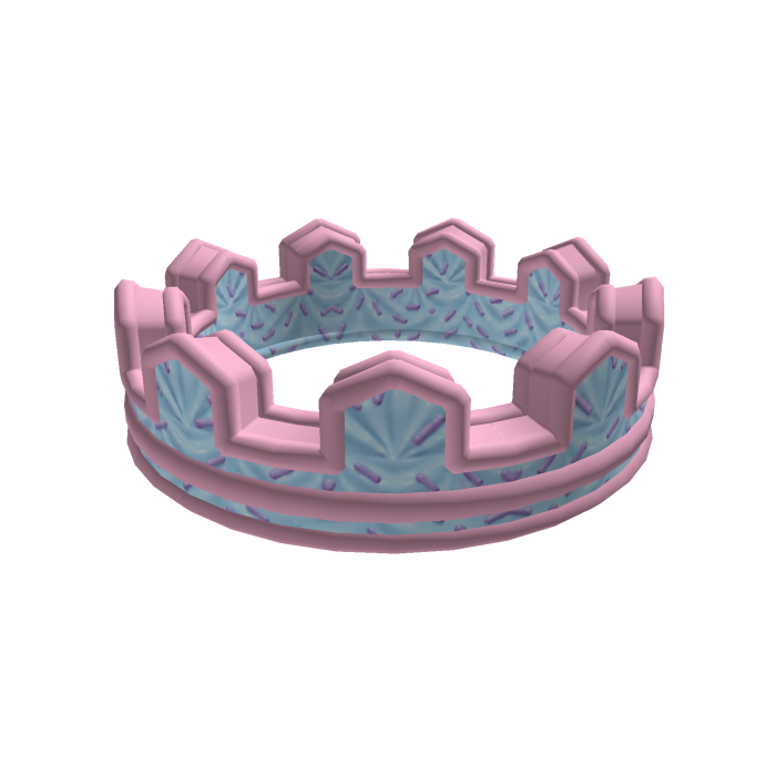 Crown-Fetti Cake Add-on