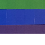 Purple, Blue And Green
