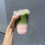 Strawberry Matcha Latte