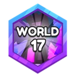 Unlock World 17! Roblox badge thumbnail