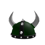 Green Viking Helmet