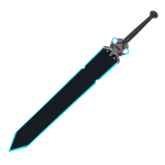 Cyan Nuclear Sword