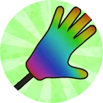 Rainbow GLOVE 50% OFF