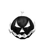 Halloween Pumpkin White Fire Headless Horseman