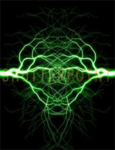 the green thunder bolt