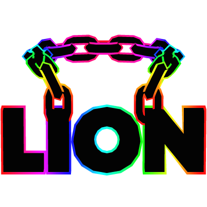 Cartoony Rainbow Lion Chain Roblox item