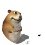 Golfing Chomik