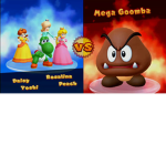 Peach,Daisy,Rosalina AND Yoshi