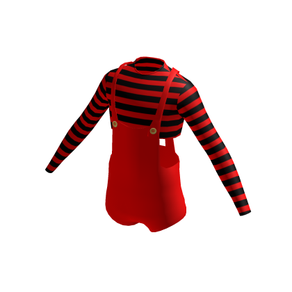Red Checkered Overalls