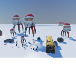 Santa shooter  icon