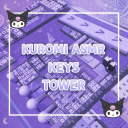 Kuromi Asmr Keyboard Tower!