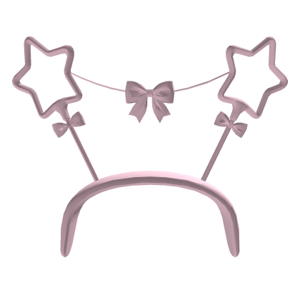 Cute Pink Bow Diwali Sparkler Headband (Addon)