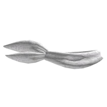 Neck Scarf Moe Bandanna (white)
