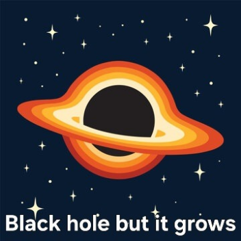 Lubang Hitam yang Tumbuh
