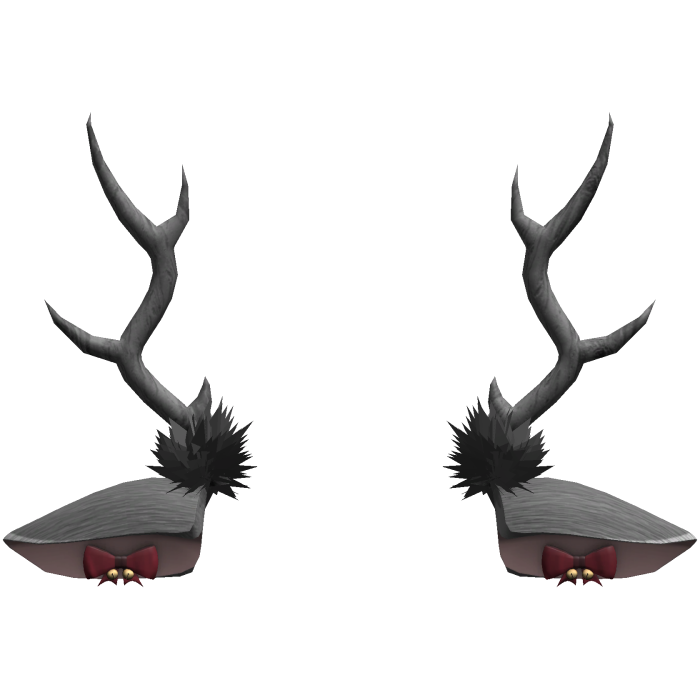 gray christmas deer