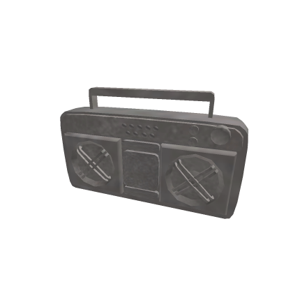 Stone boombox
