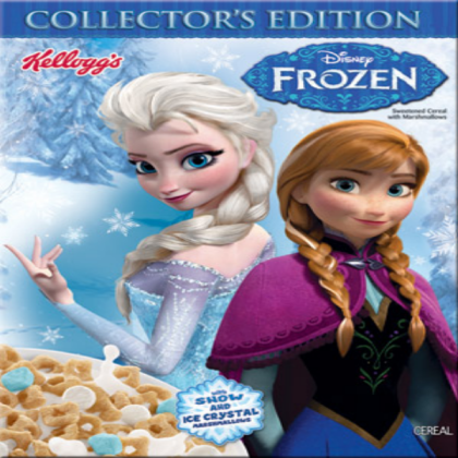 frozen cereal box art Roblox decal