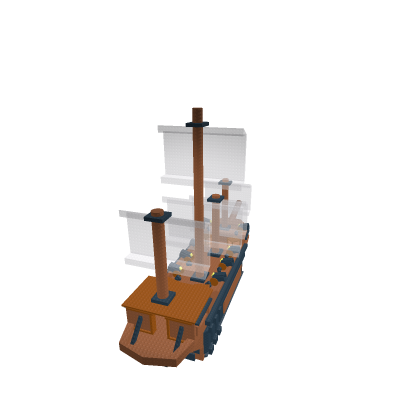 Studded Pirate Ship