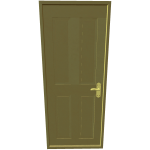 Golden Door on Head
