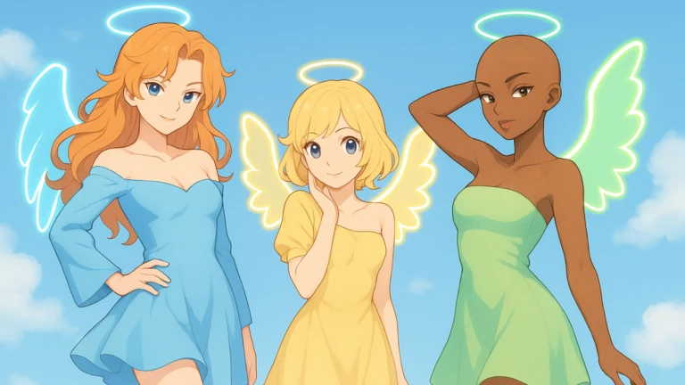 Reborn as Angels 😇 [MORPHS]