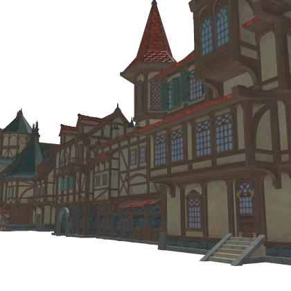 Genshin Impact Mondstadt buildings pack