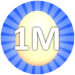 Hatch 1,000,000 Eggs Roblox badge thumbnail